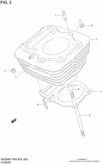 Bolt stud (01421-06307-000)