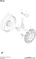 Bolt,generator gsx-r (31791-14J00-000)
