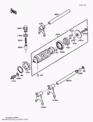 Болт,нейтральне положення Z750-L1 (920011037)