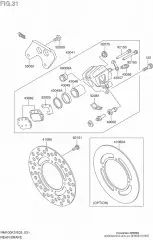 Boot,caliper (K4900-61089-000)