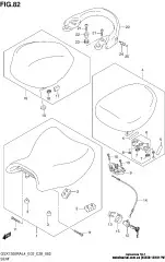 Box, seat tail (45550-15H01-YVB)
