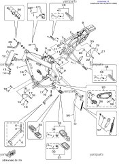 Крепление двигателя (3D6-F1411-00-00)