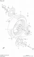Bracket gsx600f/w- s (69721-33D00-000)