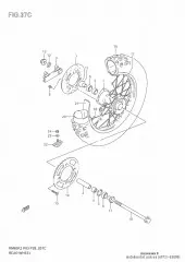 Bracket, rear calipe (69721-03B00-000)
