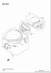 Bracket vl1500/k5- (45185-10FA0-000)