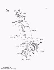 Втулка,з`єднувальний шток,BLACK ZX1400A6 (921390130)