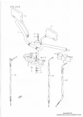 Cable assy throttle (58300-01D10-000)
