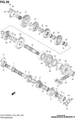 Chain assy,drive gsx (27600-40F30-114)