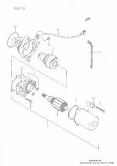 Clamp,lead wire (31154-11B00-000)