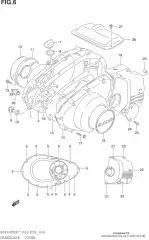 Cover sprocket (11361-01D10-000)
