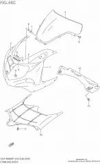 Cowling gsx-r600/k3 (94410-39F30-019)
