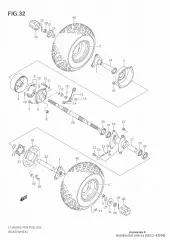 Drum, rr brake lt-a5 (64121-43F00-000)