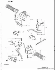 Dust cover,decomp le (57342-37101-000)