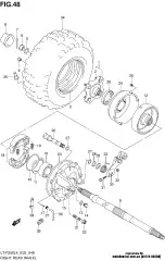 Dust seal, drum cove (64124-05G00-000)