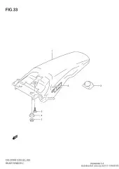 Fender,rear drz70 (63111-14H00-YU1)