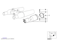 Болт с цилиндрической головкой (07119900884)