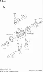 Fork-shift,out lh (K1314-00023-000)