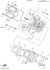 Прокладка цилиндра (5YP-E1351-00-00)