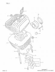 Gasket,cylinder head (11141-46082-000)