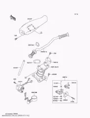 Рукоятка-COMP,F.RED JH900-A1 (3905837116L)