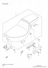 Handle pillion rider (46212-38A41-000)