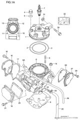 Head, cylinder rm250 (11111-37E30-000)
