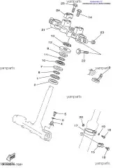 Держатель троса (3R9-23318-00-00)
