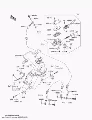 Шланг-гальма,FR,L=545 ER650C9F (430950412)