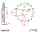 Зірка передня JT Sprockets JTF712.13