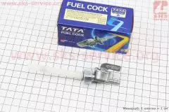 Кран паливний ALPHA з прямим штуцером товстий (TATA)