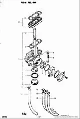 Net,fuel cock strain (44344-31050-000)