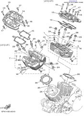 Гайка специальная (4WM-11172-00-00)