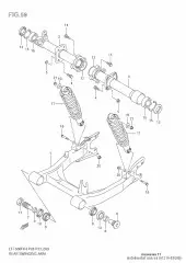 Nut rr swgarm pivot (61214-03G00-000)
