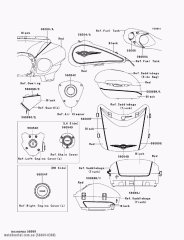 PATTERN,FR COWLING,LH VN1700AA (560690388)