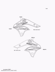 PATTERN,SHROUD,LH KX250T6F (560670487)