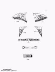 PATTERN,SIDE COVER,LH KVF300CD (56069Y035)