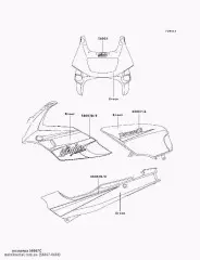 PATTERN,SIDE COVER,RH EX500D6F (560670469)