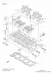 Pipe, intake gsx-r60 (13101-29G00-000)
