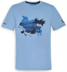 R1250GS Motorcycle T-Shirt Blue XL (76617923084)