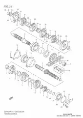 Retainer,cl push rod (24741-18H00-000)