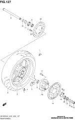 Retainer,rear hub be (64733-27A00-000)