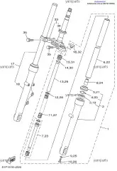 Кольцо стопорное (5AP-F3153-00-00)