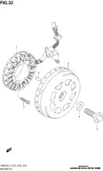 Rotor an650 (32102-10G00-000)