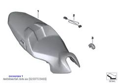 Сиденье с подогревом черное (52537725455)