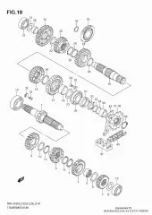 Shaft,drive rm-z450/ (24131-28H00-000)