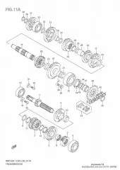 Shaft,drive rm125/k4 (24131-36F00-000)