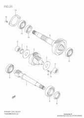 Shaft,rear an400/k7- (24140-05H00-000)