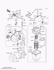 SILENCER-INTAKE,ELEME ZR1100-A (391621077)