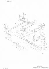 Spacer,rr swinging a (61251-32410-000)
