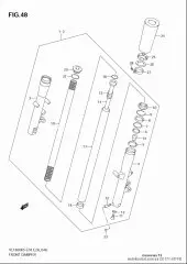 Spring, front vl1500 (51171-10F70-000)